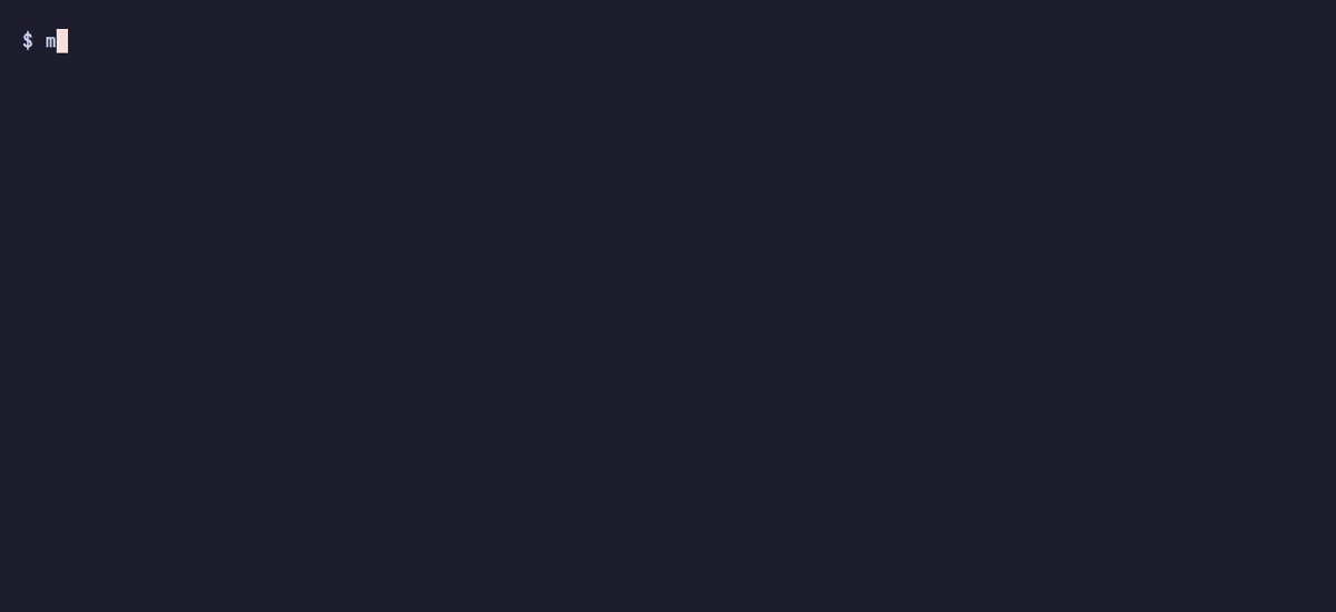Terminal recording of mdd: adding, listing, toggling, completing, editing, finding, and removing tasks in a TODO.md file